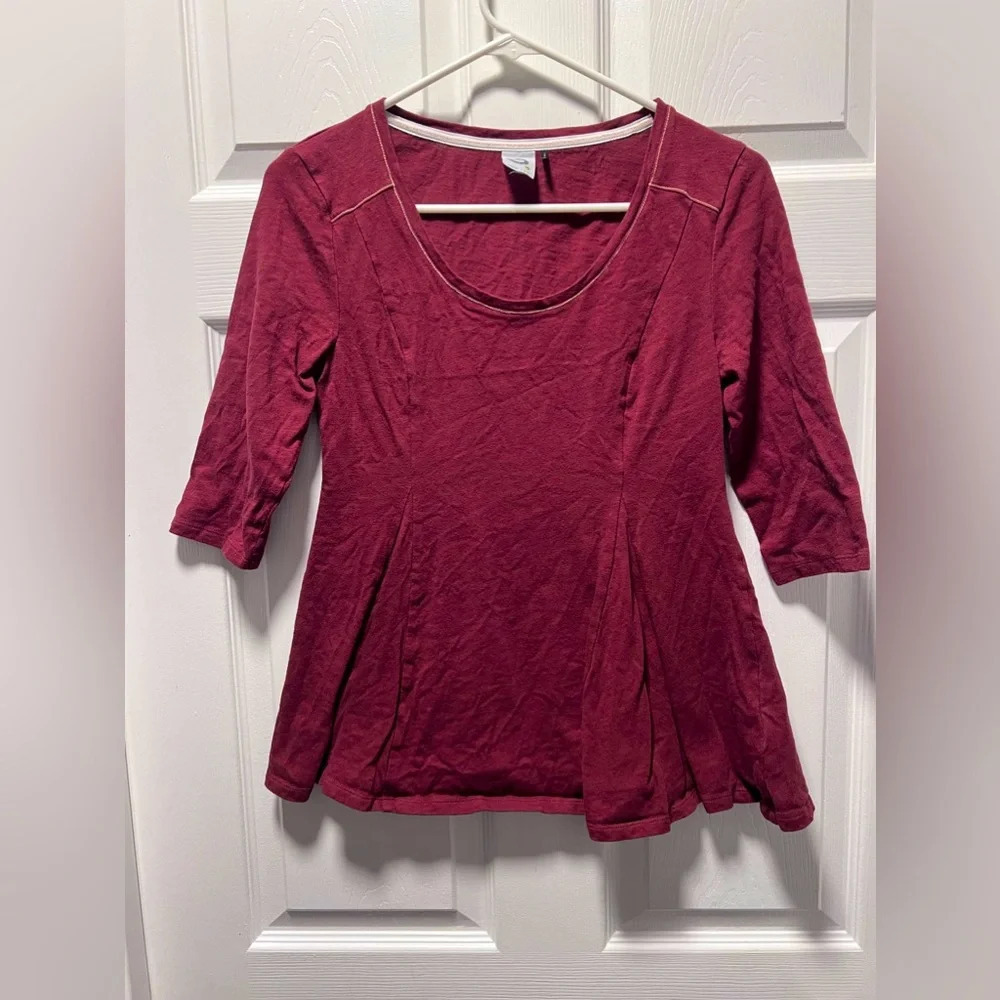 Anthropologie Akemi + Kin Half Sleeve Small Top
